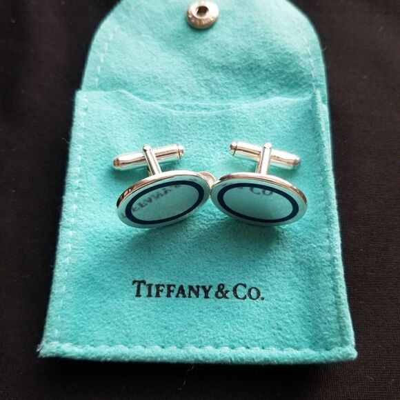 Tiffany & Co. Oval Cufflinks - Picture 6 of 6